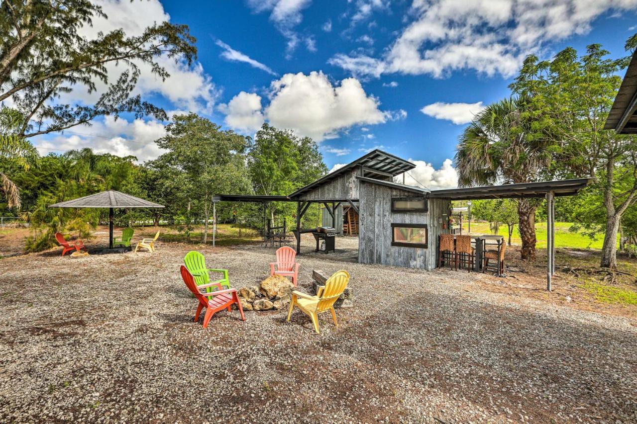 Authentic Clewiston Home With Outdoor Game Room Esterno foto