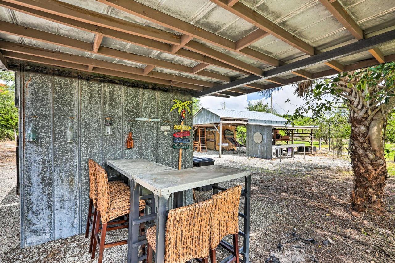 Authentic Clewiston Home With Outdoor Game Room Esterno foto